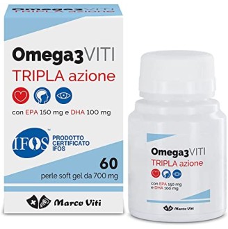 OMEGA3 VITI TRIPLA AZIONE60PRL