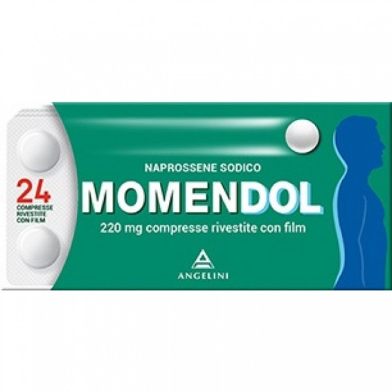 MOMENDOL*24CPR RIV 220MG