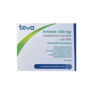 ARTEMIS*30CPR RIV 500MG