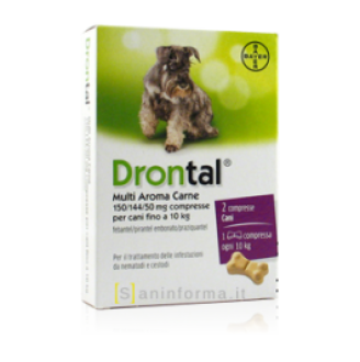 DRONTAL MULTI AR CARNE 2CPR