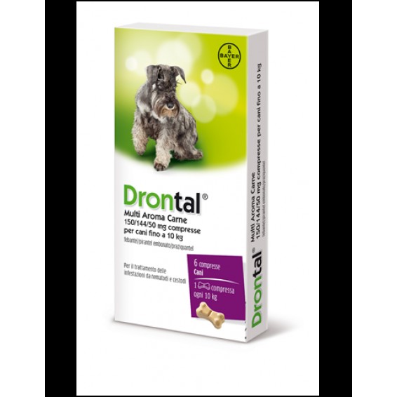 DRONTAL MULTI AR CARNE 6CPR