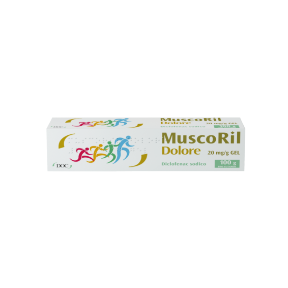 MUSCORIL DOLORE*GEL100G 20MG/G