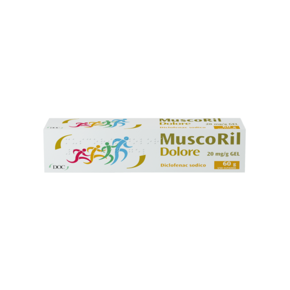 MUSCORIL DOLORE*GEL 60G 20MG/G