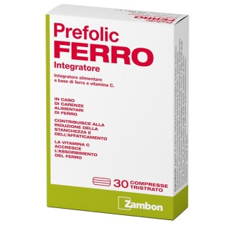 PREFOLIC FERRO 30CPR 