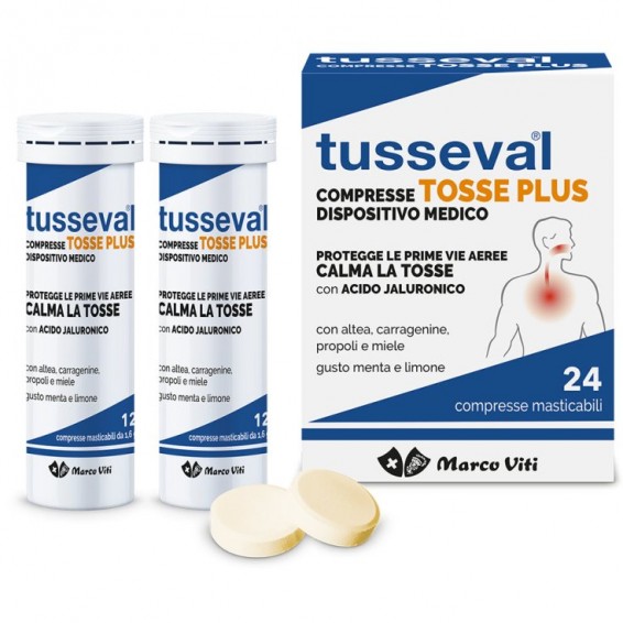 TUSSEVAL TOSSE PLUS 24CPR