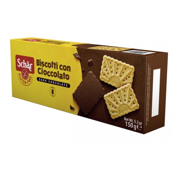 SCHAR BISCOTTI CIOCCOLATO 150G