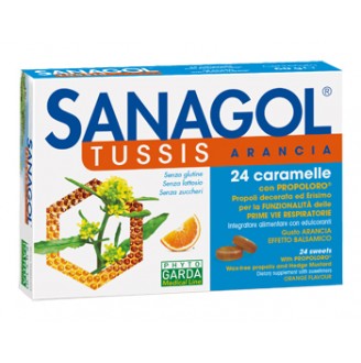 SANAGOL TUSSIS ARANCIA 24CAR