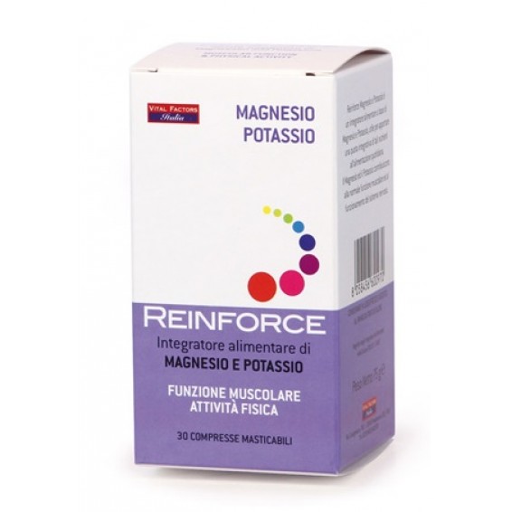 REINFORCE MAGNESIO+K 30CPR