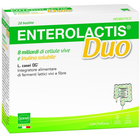 ENTEROLACTIS DUO POLV 20BUST