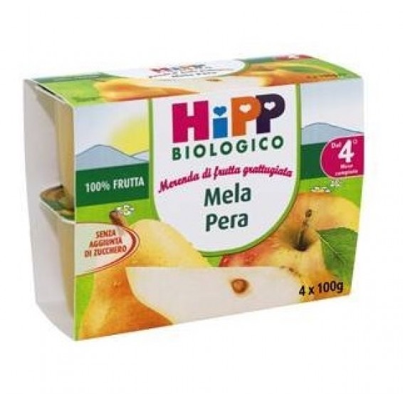 HIPP BIO FRU GRAT MELA/P4X100G