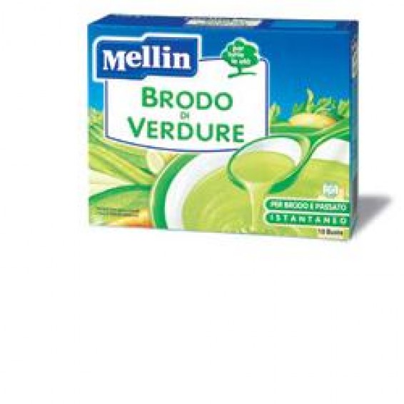 MELLIN BRODO VERDURE 10BUST 8G