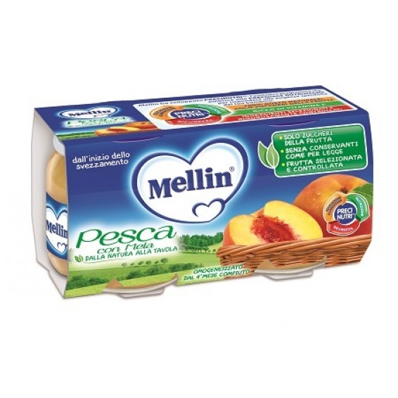 MELLIN OMOG PESCA MELA 2X100G