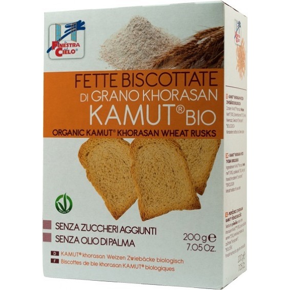 FETTE BISCOTTATE KAMUT200G BIO