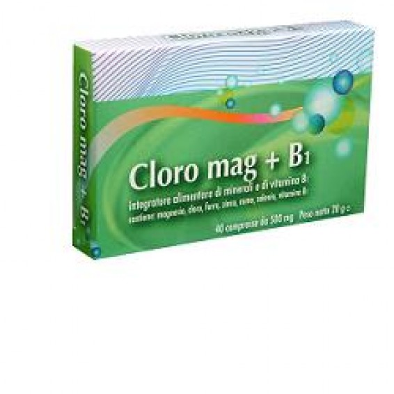 CLORO MAG + B1 40CPR