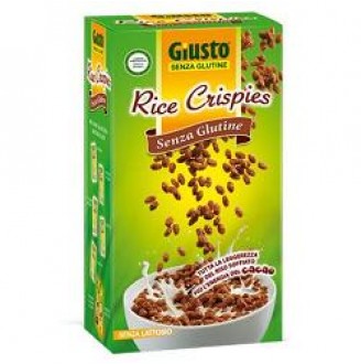 GIUSTO S/G RICE CRISPIES CACAO