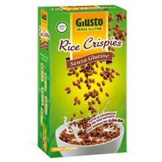 GIUSTO S/G RICE CRISPIES CACAO