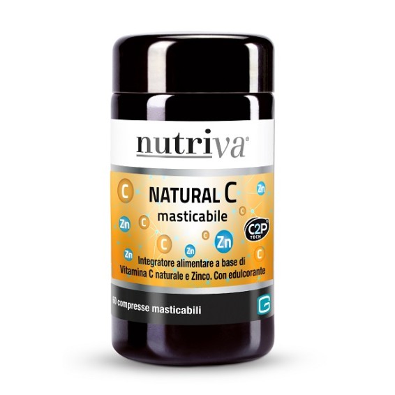 NUTRIVA NATURAL C 60CPR MASTIC