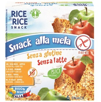 R&R SNACK RISO MELA 6X21G