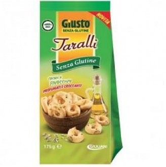 GIUSTO S/G TARALLI FINOCC 175G