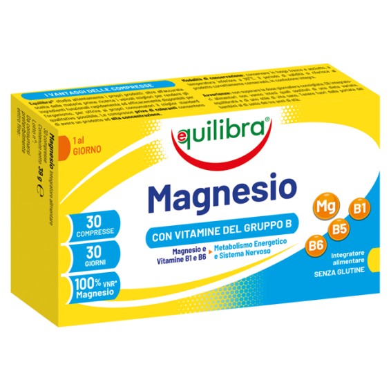 MAGNESIO C/VITAMINE B 30CPR MAGNESIO C/VITAMINE B 30CPR
