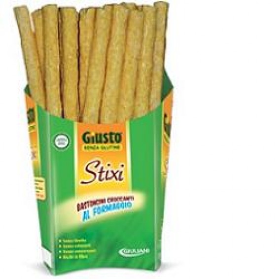 GIUSTO S/G STIXI FORMAGGIO 60G