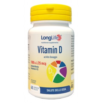 LONGLIFE VIT D3 1000UI 60CPR