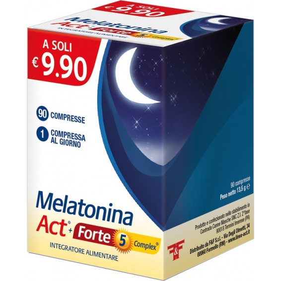 MELATONINA ACT 1MG+5COMP 90CPR