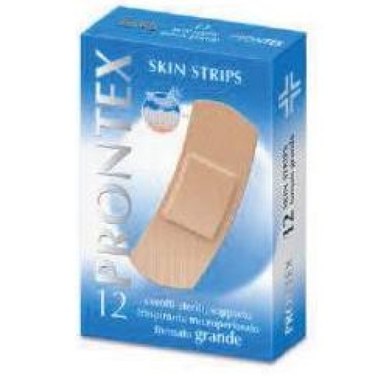 CER PRONTEX SKIN STRIPS GR 12P