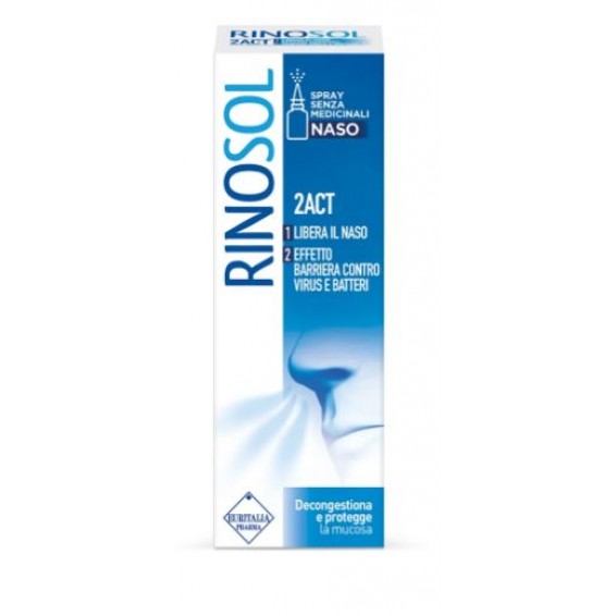 RINOSOL 2ACT SPRAY NASALE 15ML