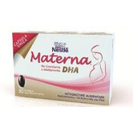 NESTLE' MATERNA DHA 30CPS UNIC