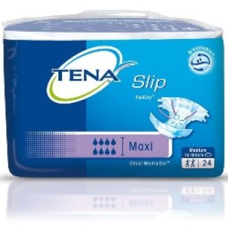 TENA SLIP MAXI PANN M 24PZ