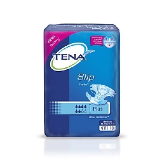 TENA SLIP PLUS PANN M 10PZ