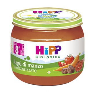 HIPP BIO SUGO RAGU MANZO 2X80G