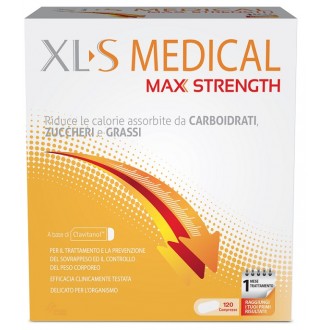 XLS MEDICAL MAX STRENGTH120CPR