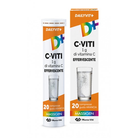 DAILYVIT+ C VITI 1G EFF 20CPR