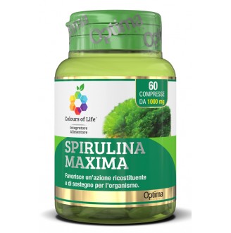 SPIRULINA MAXIMA 60CPR COLOURS