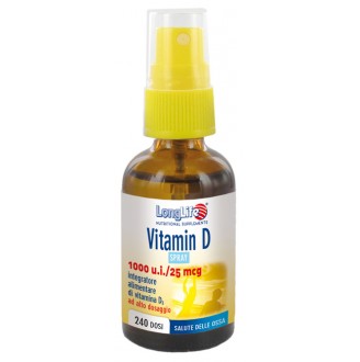 LONGLIFE VITAMIN D 1000UI SPR