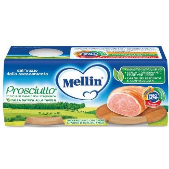 MELLIN OMOG PRCIUTTO 2X120G