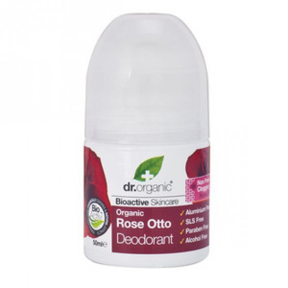 DR ORGANIC ROSE DEODORANTE