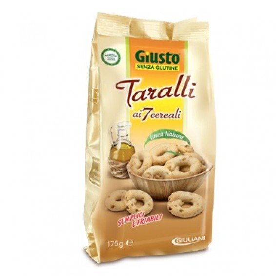 GIUSTO S/G TARALLI 7CER 175G