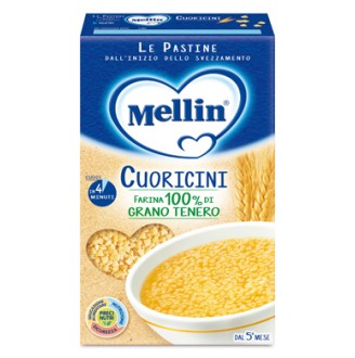 MELLIN PASTA CUORICINI 320G