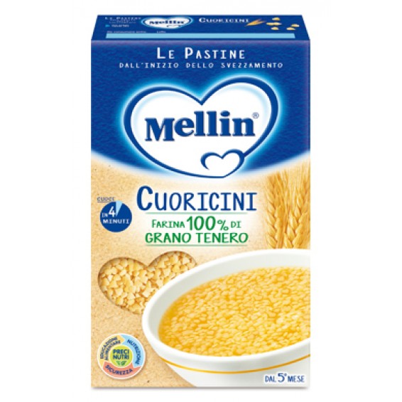 MELLIN PASTA CUORICINI 320G