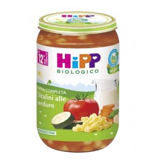 HIPP BIO DITALINI VERDURE 250G