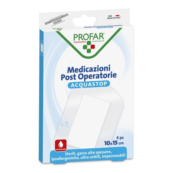 PROFAR MED ACQUASTOP 10X15 4PZ PROFAR MED ACQUASTOP 10X15 4PZ