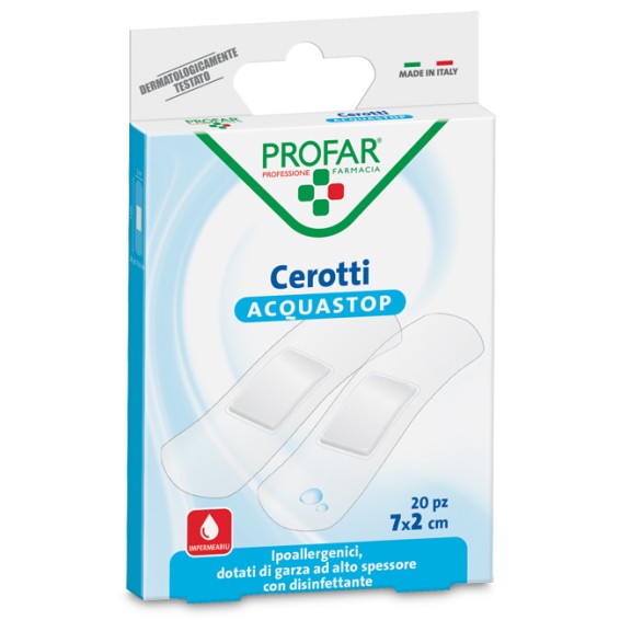 PROFAR CER ACQUASTOP 7X2CM 20P