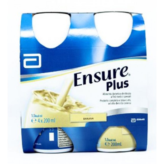 ENSURE PLUS BANANA 4X200ML