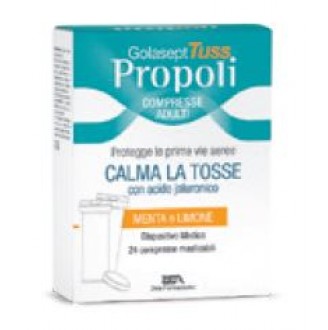 GOLASEPT TUSS PROPOLI DM 24CPR