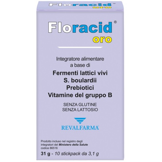 FLORACID OROSOLUBILE 10BUST