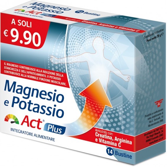 MAGNESIO POTASSIO ACT PLUS14BS