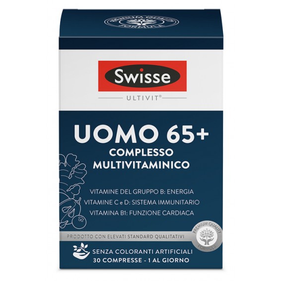 SWISSE UOMO 65+ MULTIVIT 30CPR